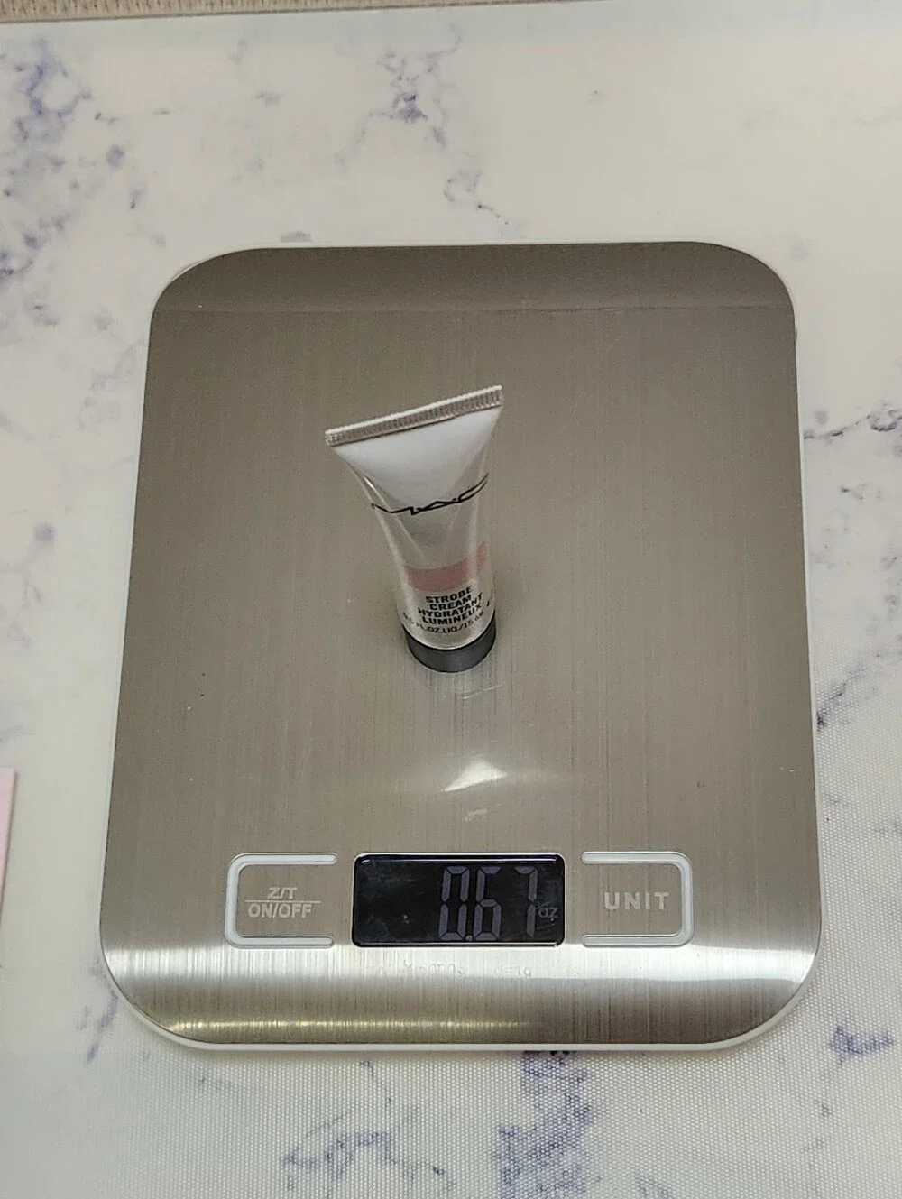 MAC Strobe Cream Pinklite Mini Size .5 oz